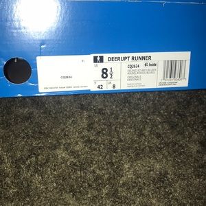 Men’s US 8/12 Adidas Deerupt Runner (women’s 10)